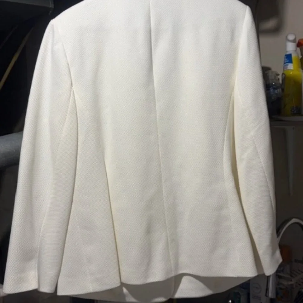 NEW KASPAR WOMEN'S CREAM BLAZER 16W - Picture 6 of 8